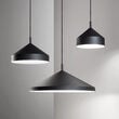 Lustra moderna neagra 1xE27/60W, YURTA SP1 D21 281568 Ideal Lux