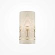 Aplica clasica Messina aurie abajur bej L12cm, Maytoni