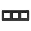 Rama Unica Studio Metal 3 posturi grafit/negru NOUA UNICA Schneider Electric, NU280653M
