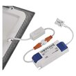 Downlights patrat LED, cu posibilitatea de schimbare a temperaturii de culoare 3000K, 3500K si 4000K, 7W, 480 lm, IP20, Emos ZD2223