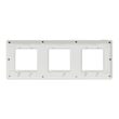 Rama Unica Studio Metal 3 posturi bronz/alb NOUA UNICA Schneider Electric, NU280650M