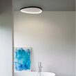 Plafoniera moderna neagra DALI, LED 42W/4450lm/3000K, Gemini PL 328089 Ideal Lux