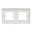 Rama Unica Studio Metal 2 posturi bronz/alb NOUA UNICA Schneider Electric, NU280450M