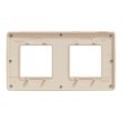 Rama Unica Studio Metal 2 posturi bronz/bej NOUA UNICA Schneider Electric, NU280451M