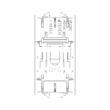 Priza RJ45 cat5e alba, 1m, Netsafe UTP, NEVE UP Vimar, VIM-09338.9