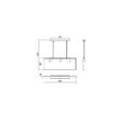 Lustra moderna negru mat si lemn natur fag, Timber 01-1665 Smarter