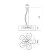 Lustra moderna neagra detalii cromate, Formi 01-1991 Smarter
