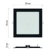 Downlights patrat LED, cu posibilitatea de schimbare a temperaturii de culoare 3000K, 3500K si 4000K, 18W, 1600 lm, IP20, Emos ZD2343