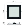 Downlights patrat LED, cu posibilitatea de schimbare a temperaturii de culoare 3000K, 3500K si 4000K, 12.5W, 1050 lm, IP20, Emos ZD2333