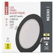 Downlights rotund LED, cu posibilitatea de schimbare a temperaturii de culoare 3000K, 3500K si 4000K, 12.5W, 1050 lm, IP20, Emos ZD1333