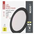 Downlights rotund LED, cu posibilitatea de schimbare a temperaturii de culoare 3000K, 3500K si 4000K, 18W, 1600 lm, IP20, Emos ZD1343
