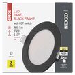 Downlights rotund LED, cu posibilitatea de schimbare a temperaturii de culoare 3000K, 3500K si 4000K, 7W, 480 lm, IP20, Emos ZD1323
