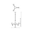 Lustra moderna alama antichizata, Fabiola 02-711 Smarter