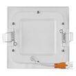 Downlights patrat LED, lumina calda 3000K, 7W, 450 lm, IP20, Emos ZD2124