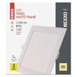 Downlights patrat LED, lumina calda 3000K, 12.5W, 1000 lm, IP20, Emos ZD2134