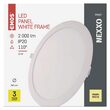 Downlights rotund LED, lumina calda 3000K, 25W, 2000 lm, IP20, Emos ZD1154