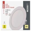Downlights rotund LED, lumina calda 3000K, 12.5W, 1000 lm, IP20, Emos ZD1134