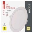 Downlights rotund LED, lumina calda 3000K, 18W, 1500 lm, IP20, Emos ZD1144