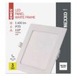 Downlights patrat LED, lumina neutra 4000K, 18W, 1600 lm, IP20, Emos ZD2145