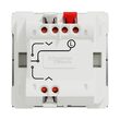 Intrerupator jaluzele 6A 2m, aluminiu NOUA UNICA Schneider Electric, NU320830
