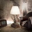 Veioza rustica rasina lucrata manua, 1xE27/60W, Chalet TL1 128207 Ideal Lux