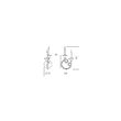Aplica Chateau moderna aurie, dispersor din silicon, LED 10W/950lm/3000K, CRI80, ICH W2 11, Incanti
