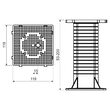 Doza de legatura, montaj pentru polistiren, 120x120x200mm, Kopos MDZKB 