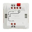 Intrerupator jaluzele 6A 2m bej NOUA UNICA Schneider Electric, NU320844
