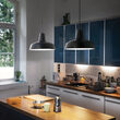 Lustra moderna metalica neagra 1xE27/42W, Moby SP1 093659 Ideal Lux