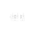 Aplica Circe moderna alba, 2 brate, 2xE27/42W, ICI W2 01, Incanti