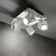 Spot modern alb dispersoare reglabile 4xGU10/50W, Mouse PL4 073583 Ideal Lux