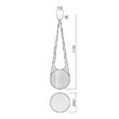 Lustra moderna neagra 1xE27/42W,  Alluria 01-1974 Redo