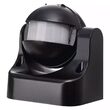 Senzor de miscare PIR negru, IP44, 1200W, Emos G1125