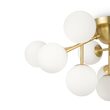 Plafoniera moderna Dallas aurie abajur alb Ø60cm, Maytoni
