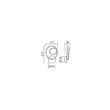 Aplica moderna LED aluminiu alb mat, Sintra 01-2188 Smarter