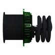 Unitate de birou XS cu priza standard german si USB tip A, antracit, montaj incastrat UNICA SYSTEM+ Schneider Electric, INS44005
