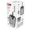 Lustra exterior IP44 negru 1xE27/15W Salvia ZGD070P Emos
