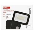 Proiector LED cu senzor de miscare, 30W, lumina neutra 4000 K, 3000lm, IP44, negru, ZS2333 Emos
