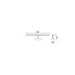 Aplica moderna LED baie IP44 alb mat, Neptune 01-1673 Smarter