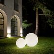 Felinar exterior sferic plastic 1xE27/60W, DORIS PT1 D58 195490 Ideal Lux