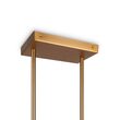 Lustra moderna Aster aurie abajur chihlimbar L17cm, Maytoni