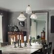 Lustra moderna abajur ceramic impletit 1xE27/60W, Lugano SP1 D16 206820 Ideal Lux
