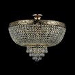 Candelabru cristal clasic Palace auriu antic Ø50cm, Maytoni