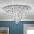 Plafoniera cristal moderna Celeste 20xG9/40W, DLU 2516/75 CHROM Orion