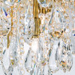 Plafoniera cristal moderna Celeste 6xG9/40W, DLU 2516/45 GOLD Orion