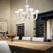 Candelabru modern alb 8xE14/28W, Bon Bon SP8 094007 Ideal Lux