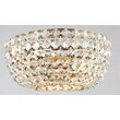 Aplica cristal transparent clasica Basfor aurie L25cm, Maytoni