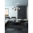 Lustra moderna Fermi nichel abajur transparent L91cm, Maytoni