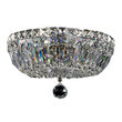 Candelabru cristal clasic Basfor nichel Ø30cm, Maytoni