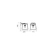 Aplica moderna neagra detalii metalice cupru, Sketch 01-1261 Smarter